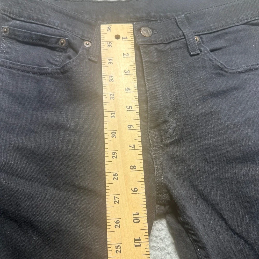 Levis 511 Slim Fit Black Jeans Mens 32x29 Stretch Denim Pants
